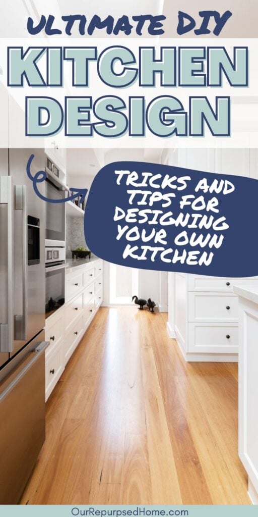 How to design your own kitchen layout plan pin