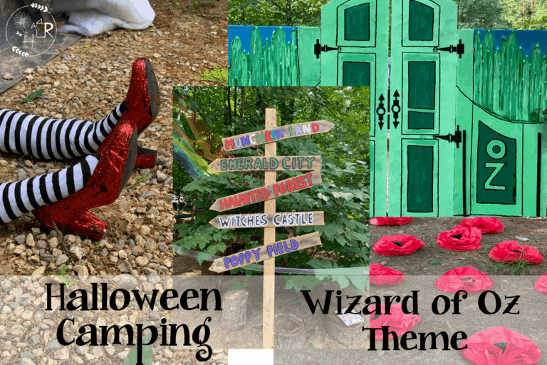 Halloween camping theme - Wizard of Oz