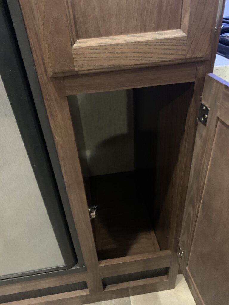 how to build a custom pantry for your RV