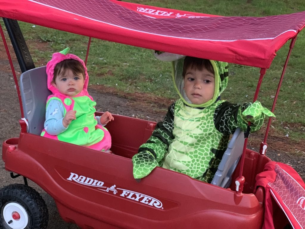 halloween camping costume parade