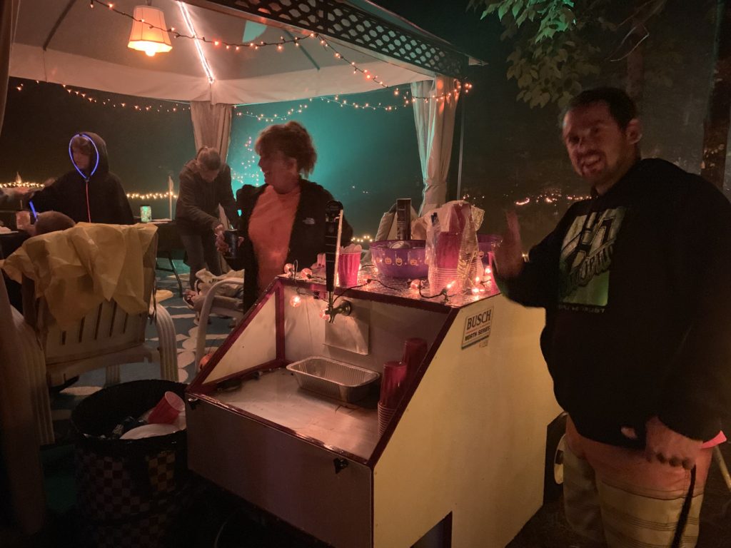 halloween camping