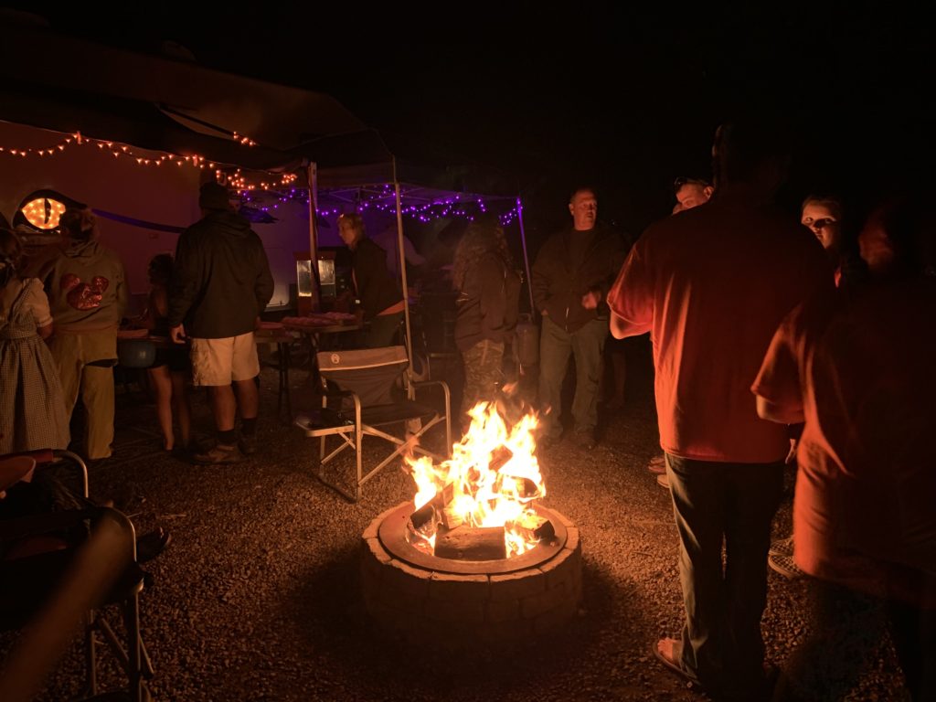 halloween camping