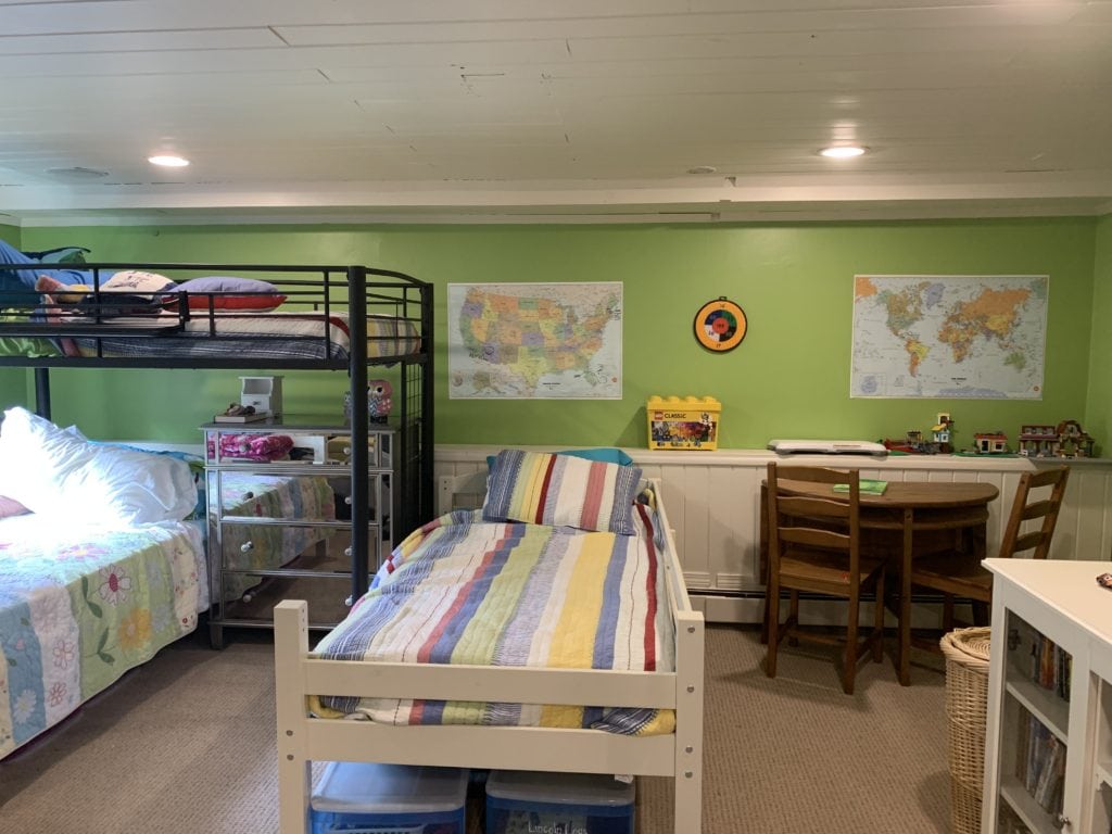 before image of our room redesign