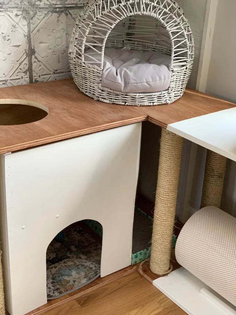 DIY cat furniture
