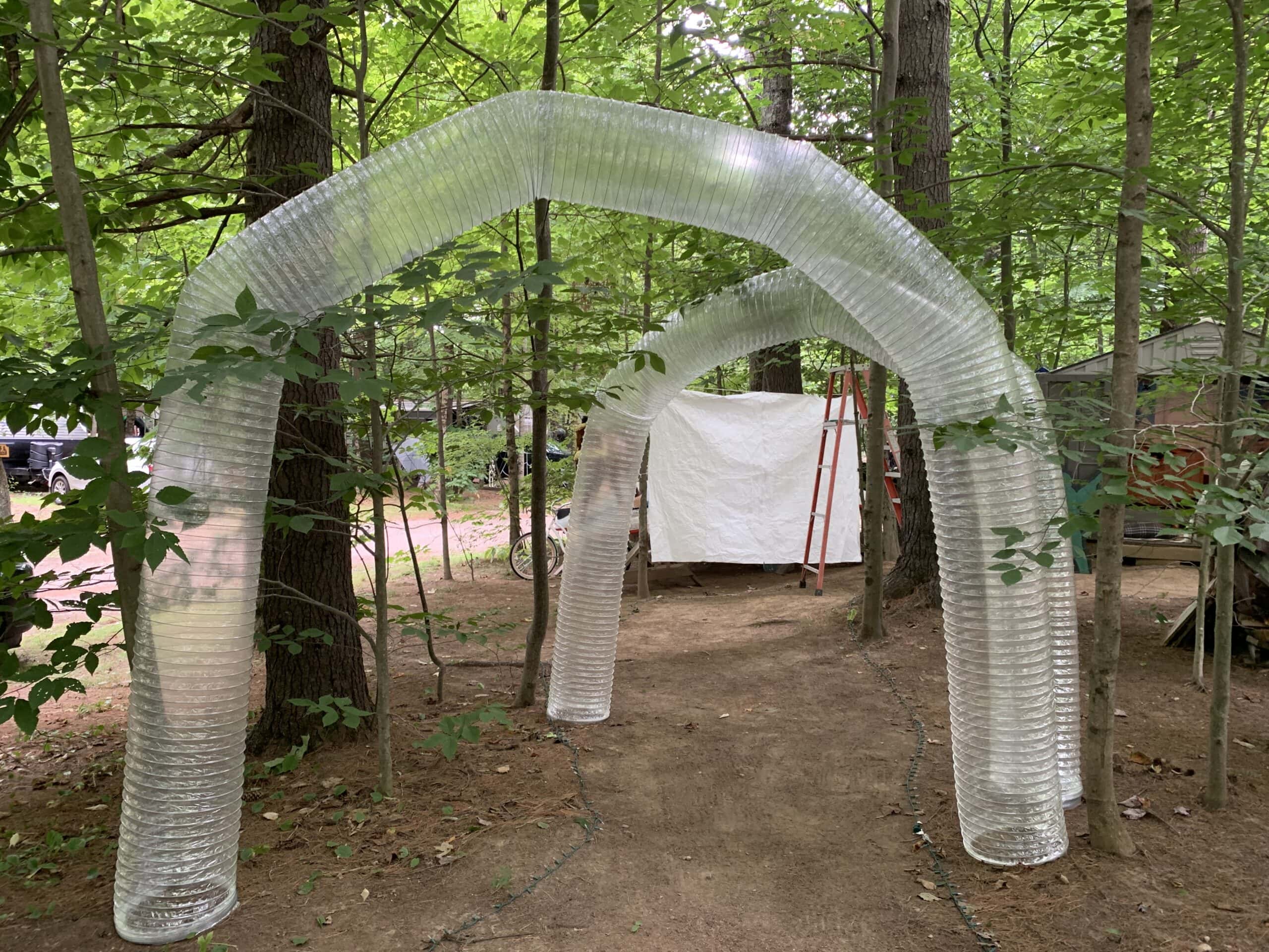 mylar ducting for a slinky prop