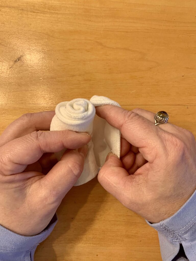 How to fold no show socks
