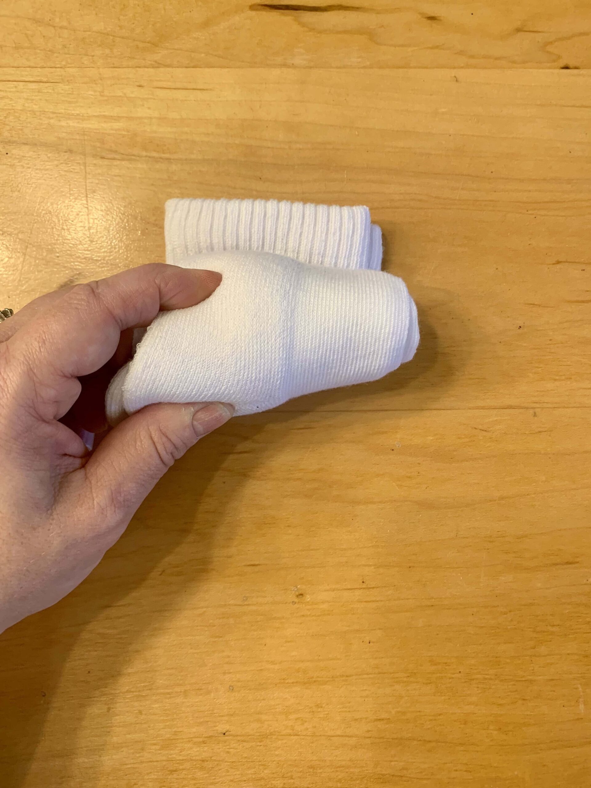 How to fold socks military style