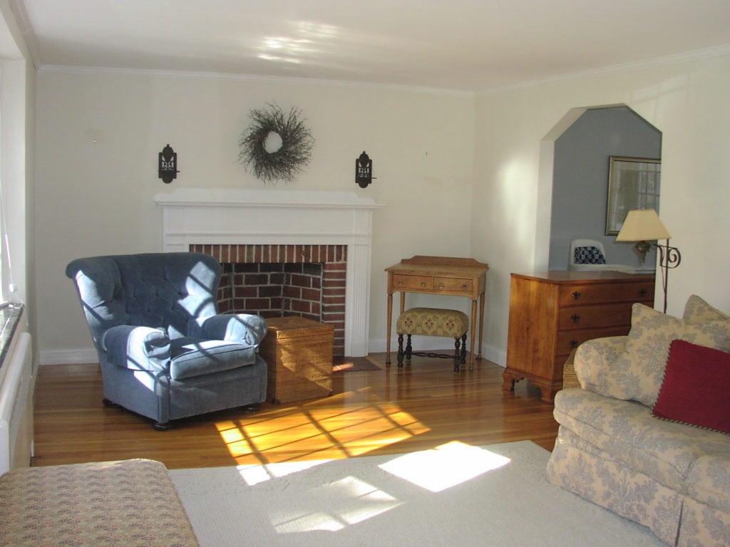Living room redesign before
