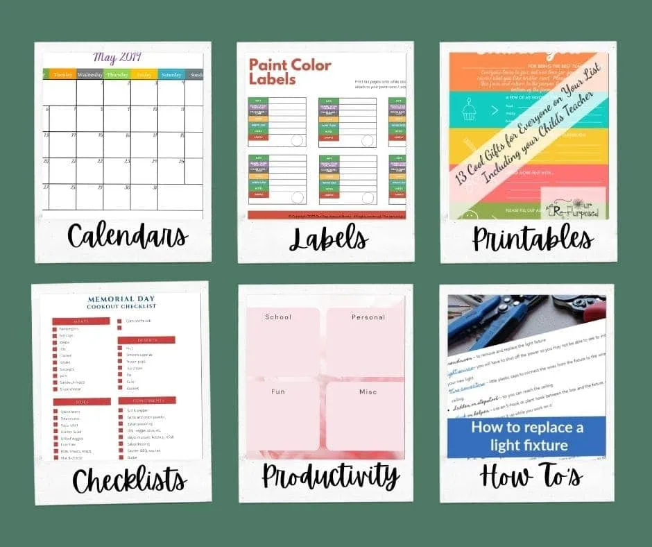 samples of free printables