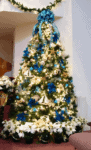 decorated Christmas tree