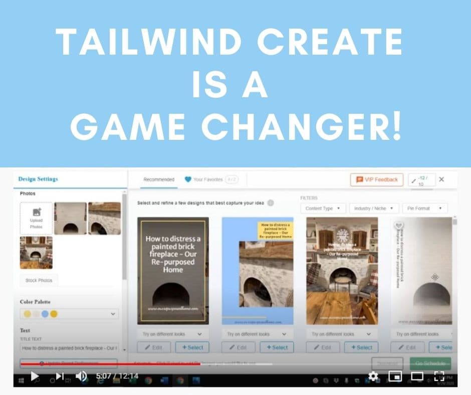 Tailwind Create for Pinterest