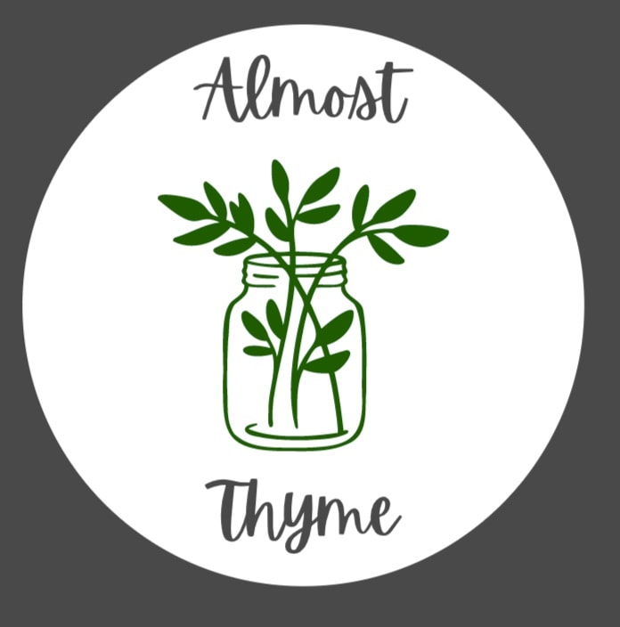 Cute garden themed baby shower labels