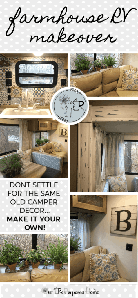 farmhouse RV makeover