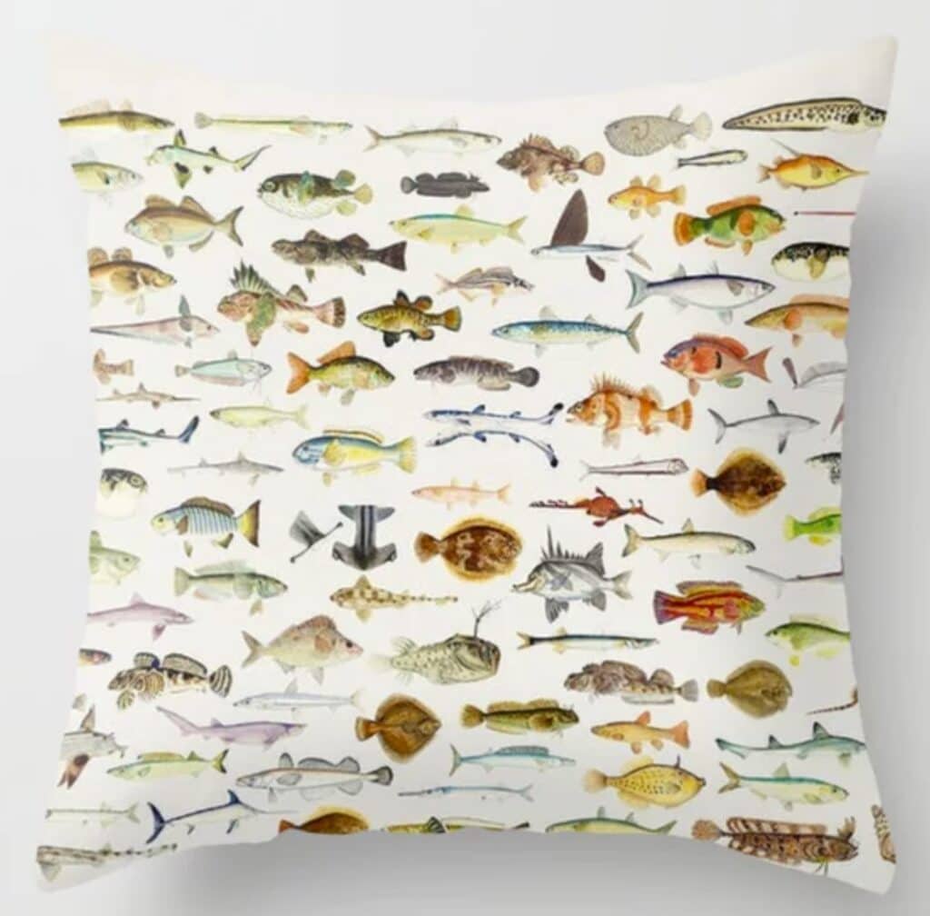 fish pillow