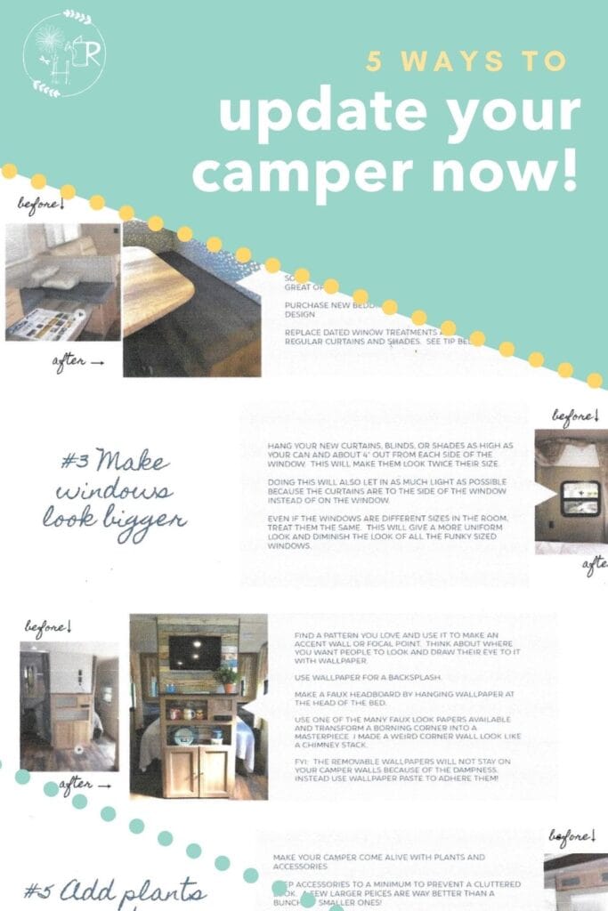 camper update form