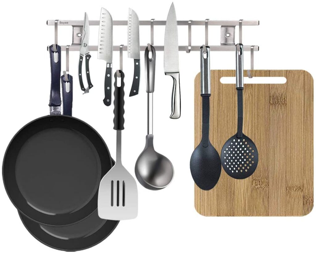 magnetic knife and utensil holder