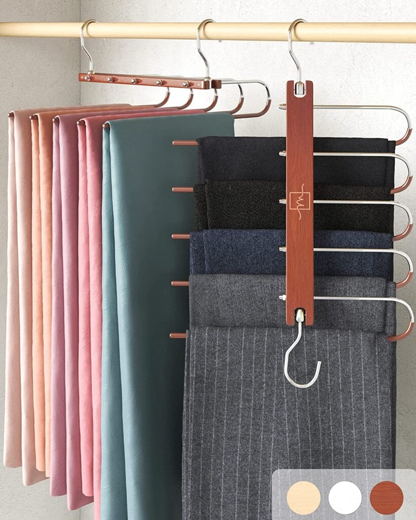 pants hanger with multi layers