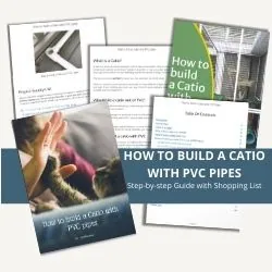 How to build a Catio with PVC Pipes