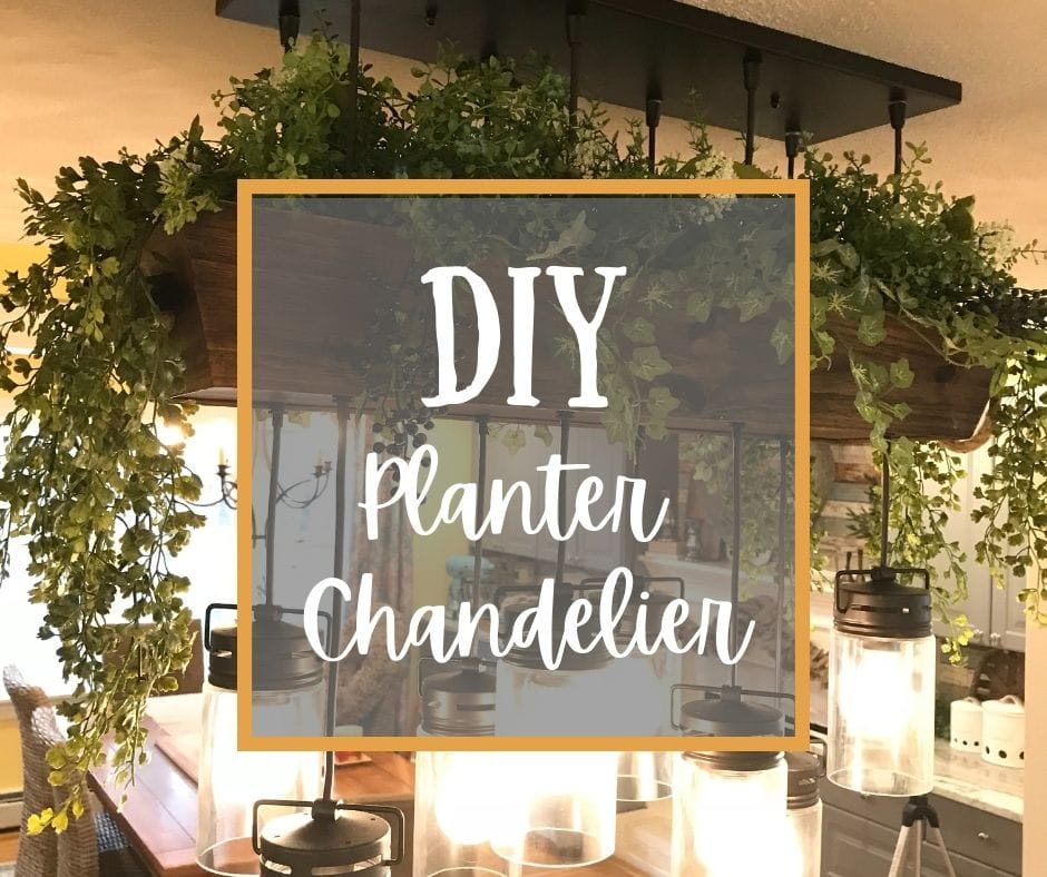 planter chandelier