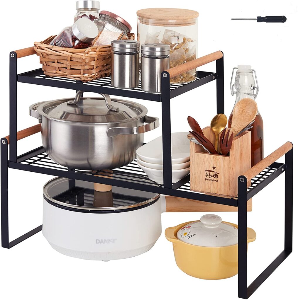 stackable wire shelving
