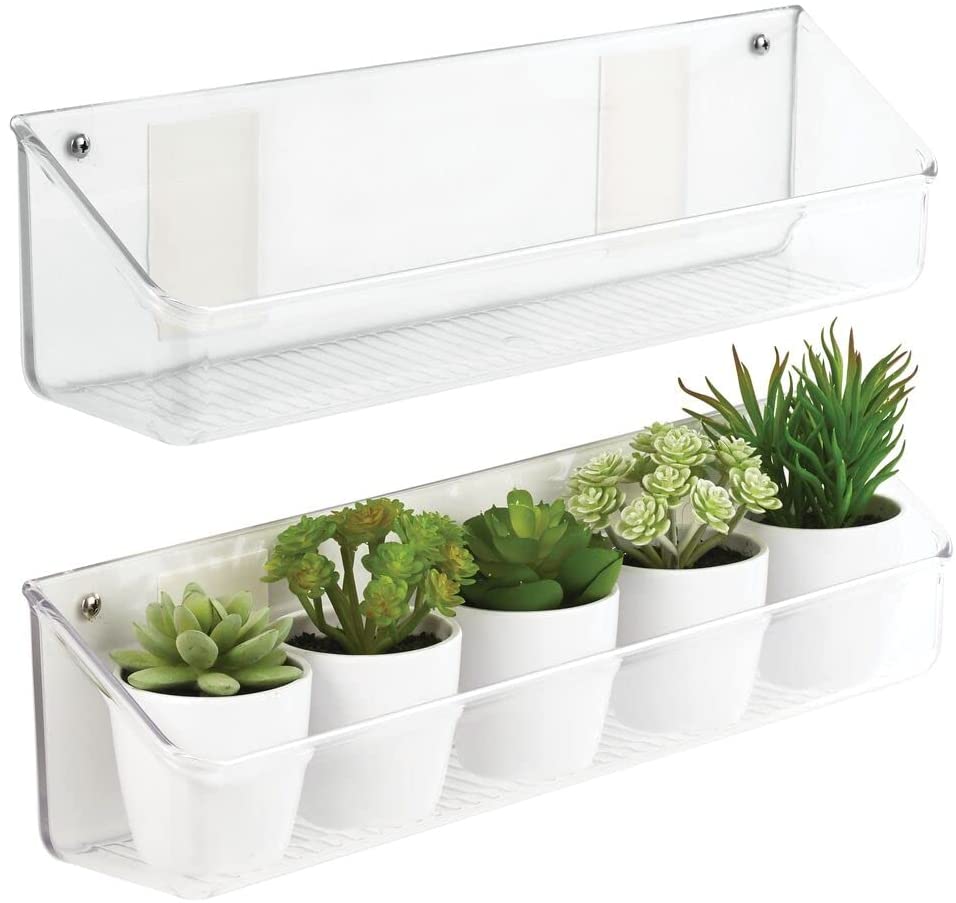 clear plastic wall organizers