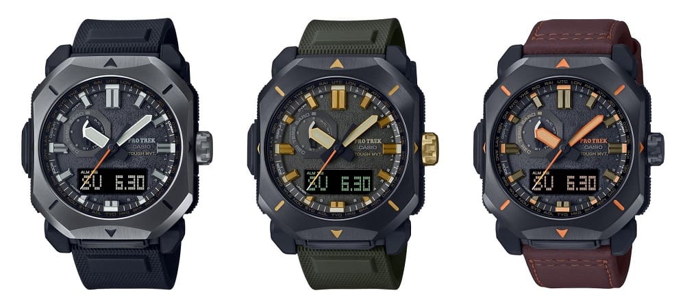 Casio PRO TREK PRW-6900Y-1, PRW-6900Y-3 and PRW-6900YL