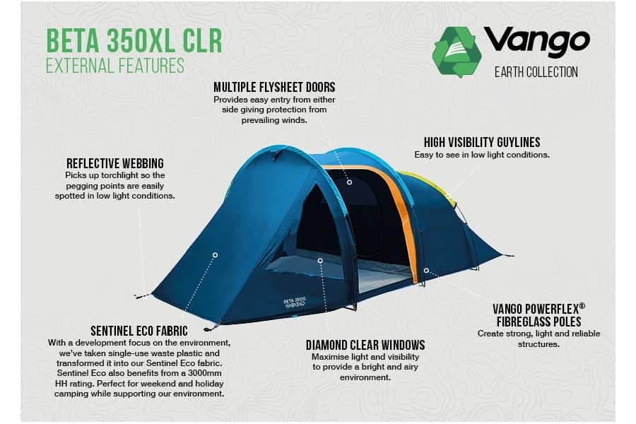 Vango Beta 350XL CLR