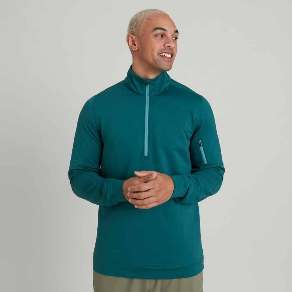 Kathmandu WELL.DER.NESS Play Men's Quarter Zip Pullover