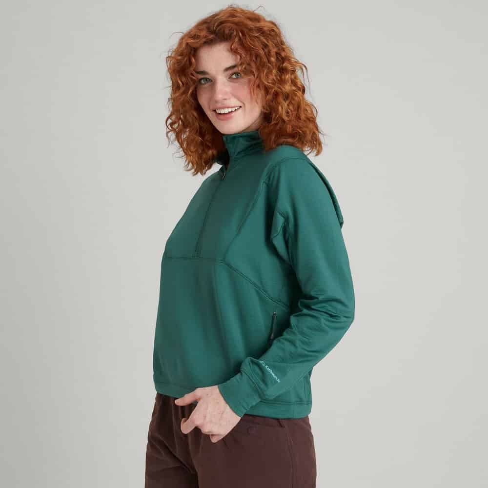 Kathmandu WELL.DER.NESS Play Women's Quarter Zip Pullover