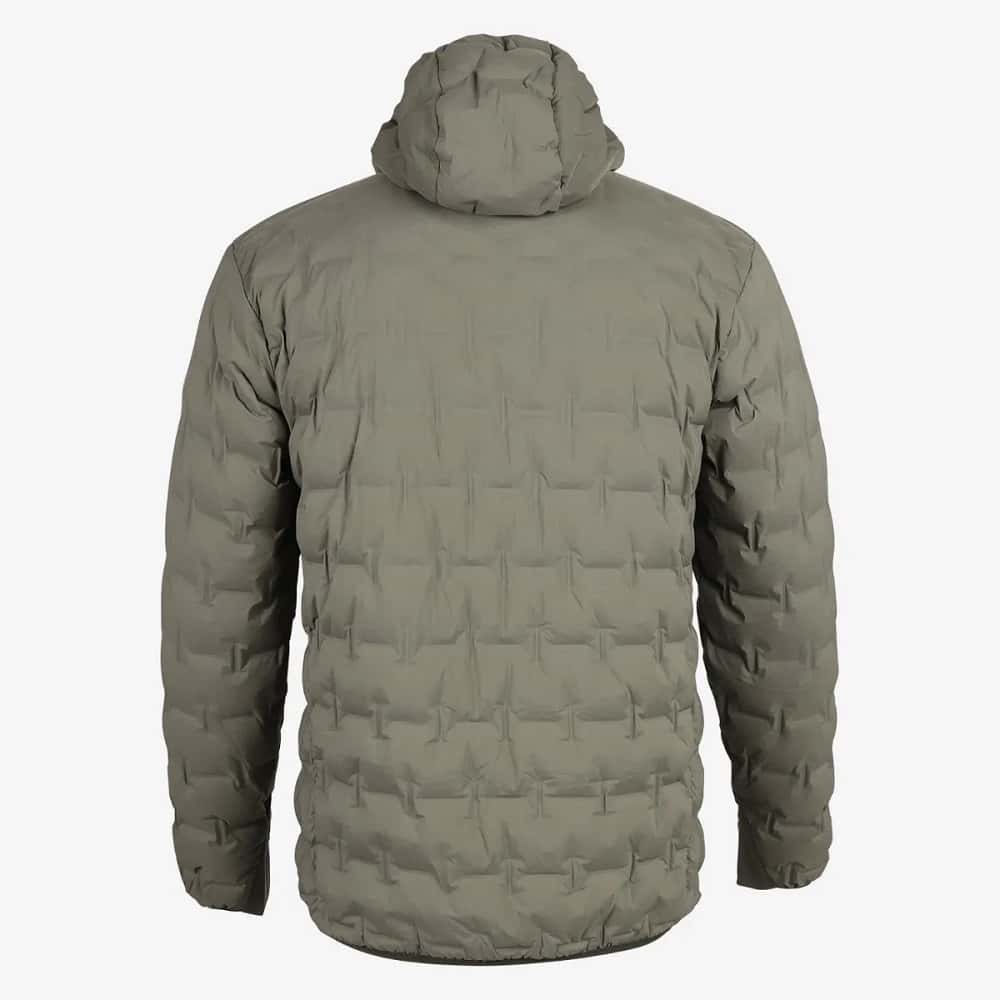Eddie Bauer Microtherm Freefuse Stretch Down Hooded Jacket
