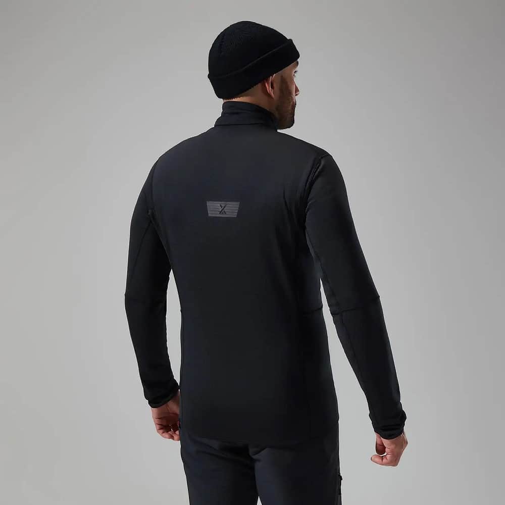 Berghaus Men's MTN Arete LB Half Zip - Black