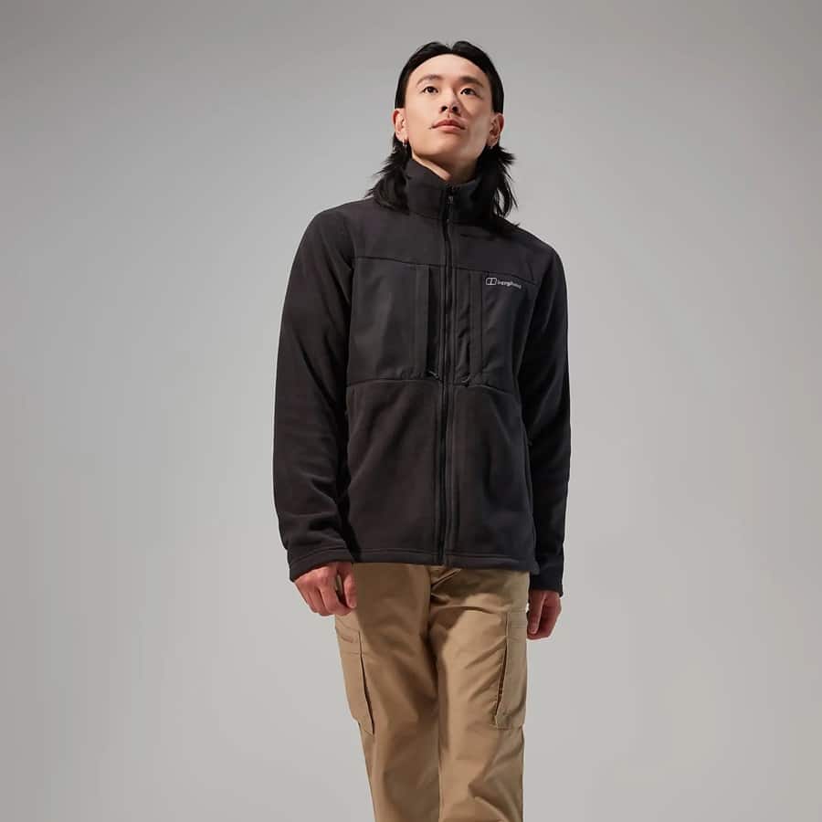 Berghaus Men's Prism Guide InterActive Polartec Fleece Jacket – Black