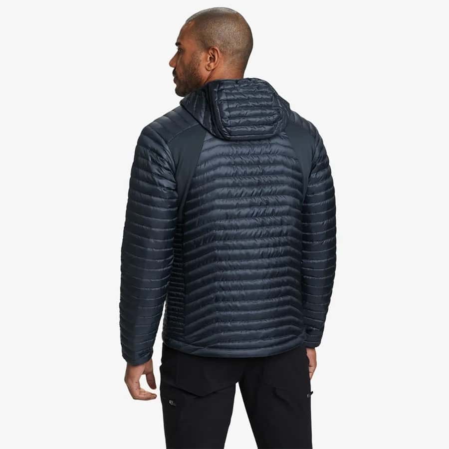 Eddie Bauer Men's Microtherm 2 Down Hooded Jacket