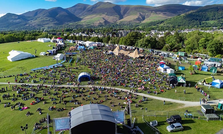 Many of the 2024 Keswick Mountain Festival speakers will appear in the Festival Village (002)