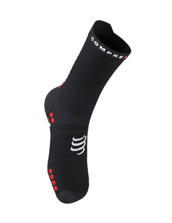 Compressport Pro Racing Socks v4.0 Run High – Black/Red