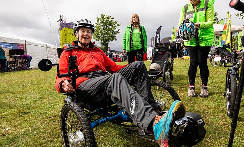 Enjoying the Accessible Adventure Zone at Keswick Mountain Festival