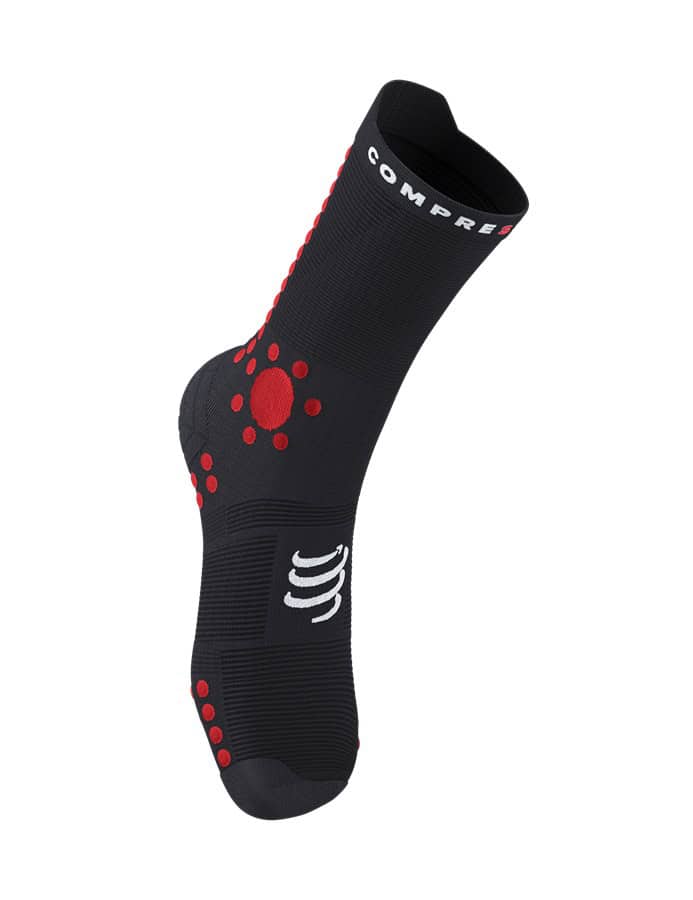 Compressport Pro Racing Socks v4.0 Trail – Black Red