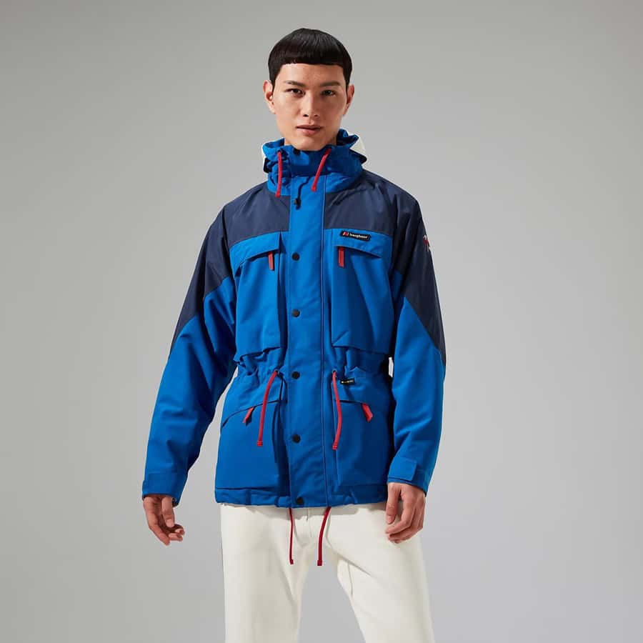 Berghaus Unisex Mera Peak 2000 Waterproof Jacket – Blue