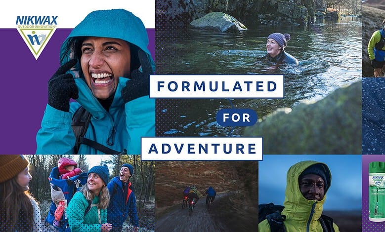 Nikwax launches new ‘Formulated for Adventure’ campaign