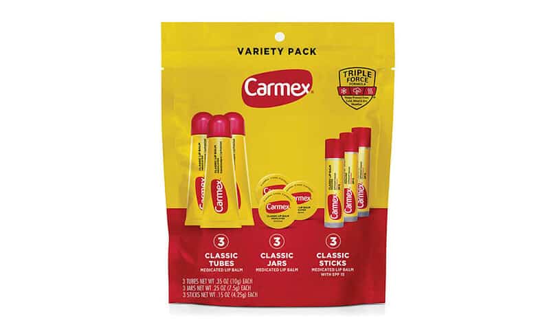 Carmex Classic Lip Balm Variety Packs