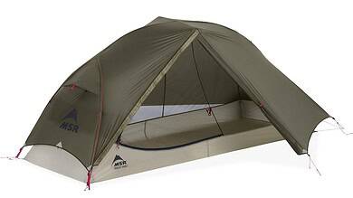 MSR Hubba Hubba NX lightweight camping tent for outdoor adventures.