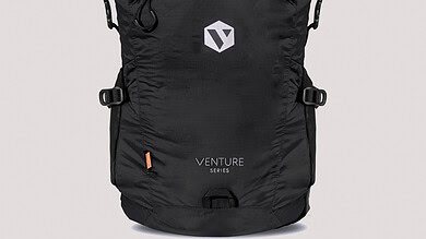 Venture waterproof race pack for outdoor activities and running.