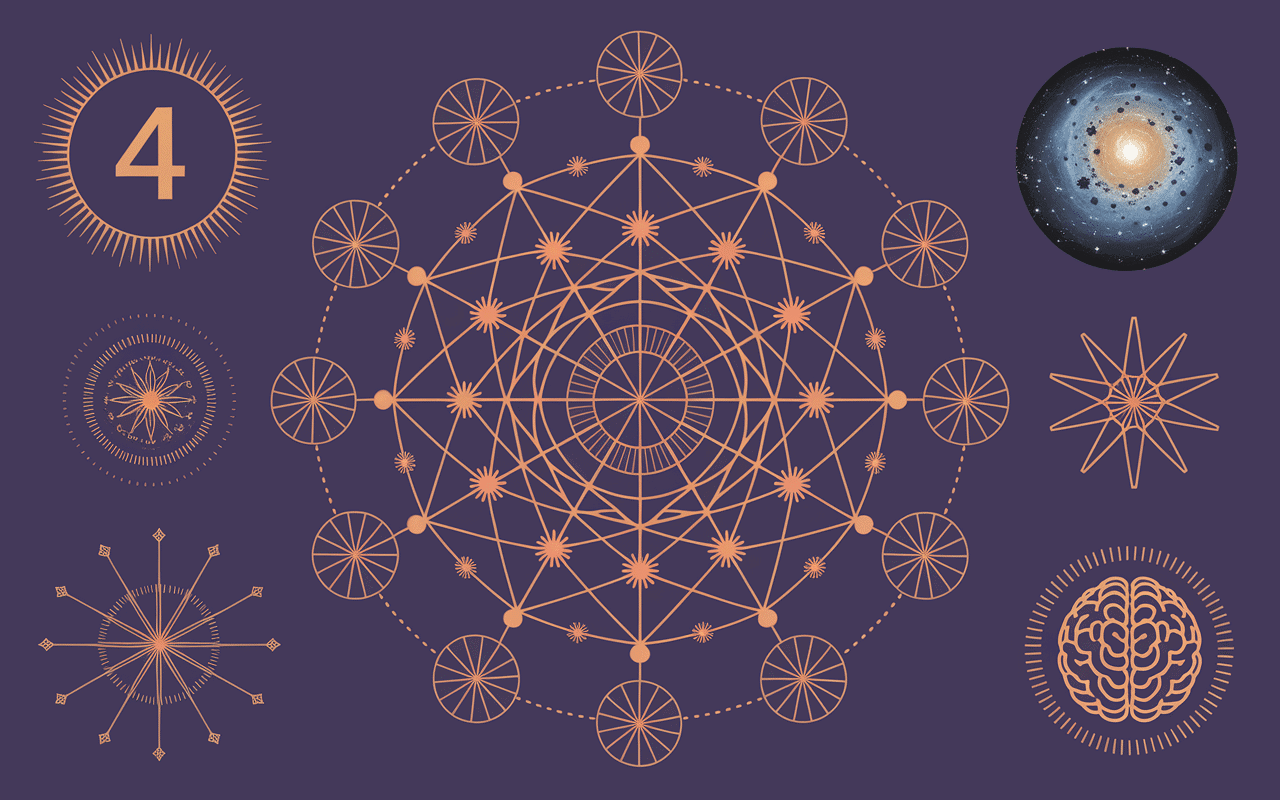 00h44 signification symboles mystiques chiffre 4