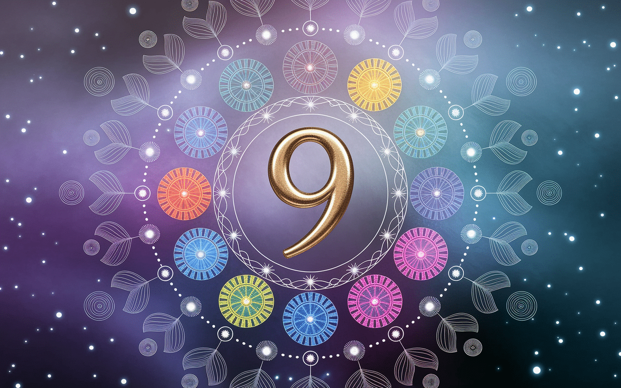 09h00 signification symboles spirituels mandala chiffre 9