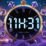Horloge digitale 11h31 signification ambiance spirituelle