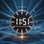 11h51 signification horloge miroir lumineuse mystique