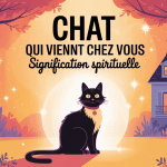Chat qui vient chez moi : signification spirituelle, chat mystique devant une maison