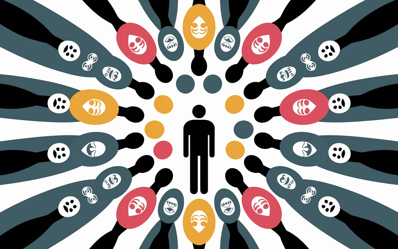 Pression sociale, comportement d'une personne envoûtée