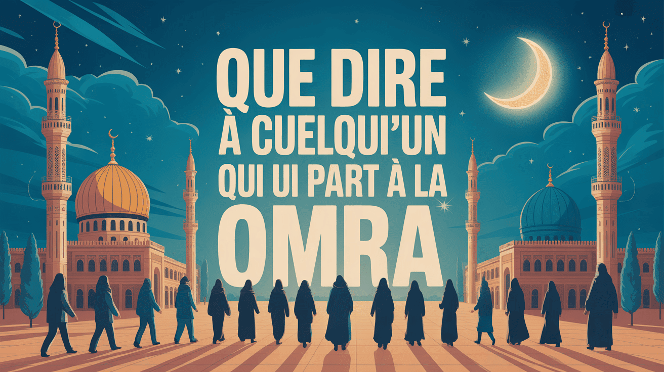 Que dire a quelqu'un qui part a la omra mosquee et pelerins