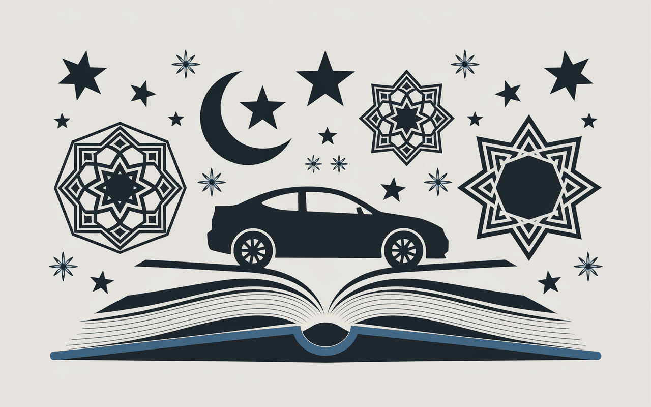 Rever de voiture islam livre symboles islamiques
